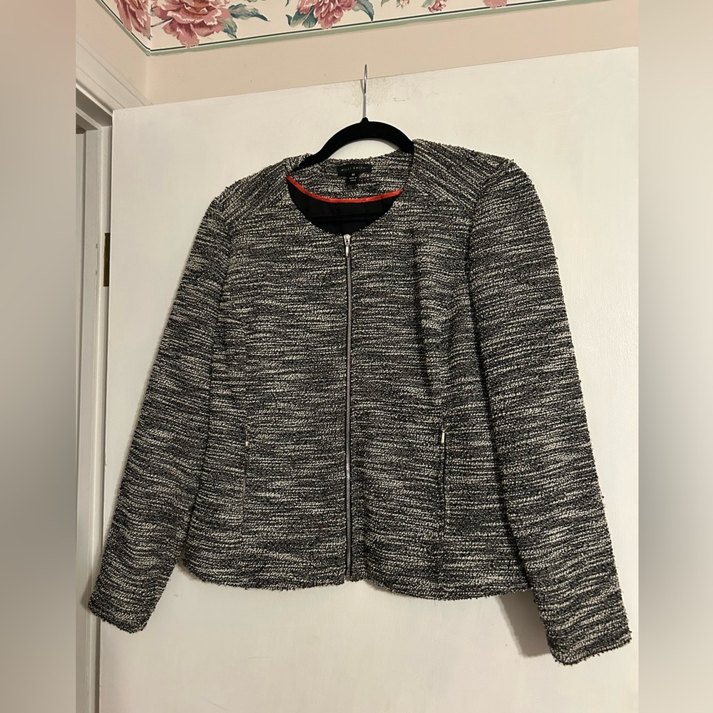 Black and White Blazer